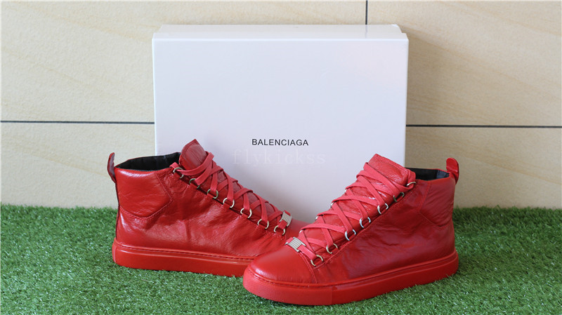 Balenciaga Arena Leather Red